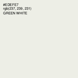#EDEFE7 - Green White Color Image